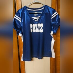 Team Apparel Blue and White Jersey